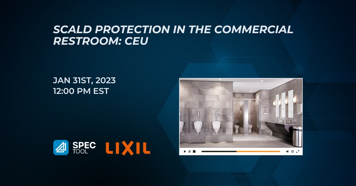 Scald Protection in the Commercial Restroom: CEU