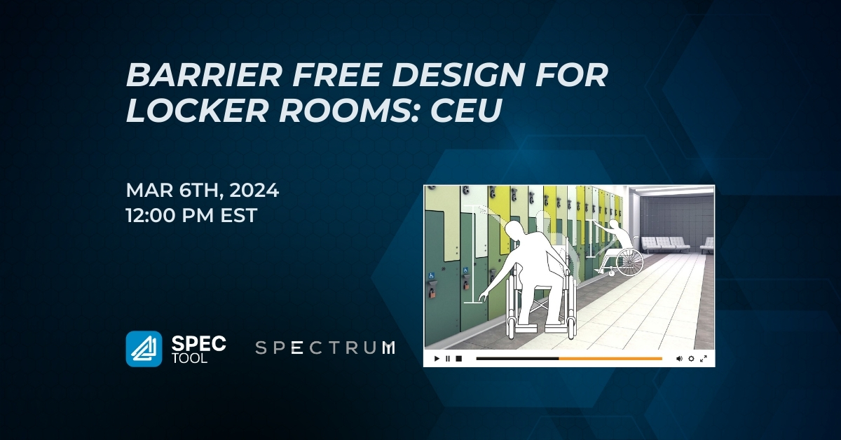 Barrier Free Design for Locker Rooms