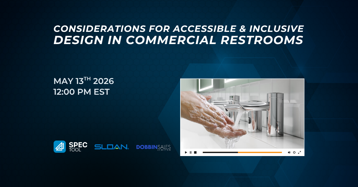 Considerations for Accessible and Inclusive Design in Commercial Restrooms with Sloan